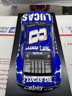 Autographed Kyle Busch 2023 #8 RCR Lucas Oil Auto Club RWV 1/24 Action Elite