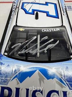 Autographed Ross Chastain 2024 # 1 Track House Busch Light 1/24 Action Camaro
