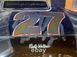 B9-99 Rusty Wallace #27 Miller Genuine Draft Autographed 1990 Grand Prix