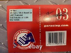 Bill Elliott 1987 Action #9 Coors World Record Speed Lap Ford Thunderbird Xrare