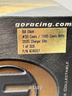 Bill Elliott 2005, #39 1985 Coors Retro RCCA Elite NASCAR Diecast 1/24. 1 Of 300