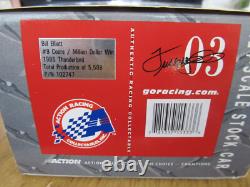 Bill Elliott #9 1985 Coors Thunderbird Million Dollar Win 1/24 Diecast Club Car