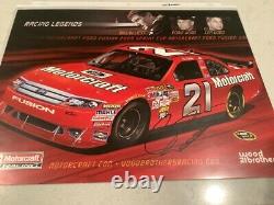 Bill Elliott Autographed 2008 Ford Fusion Motorcraft Custom Made Diecast & Card