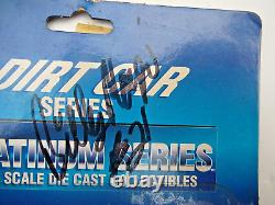 Billy Moyer Jr. Autographed 164 Die-cast dirt car Platinum Series signed