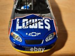 Blake Feese 2005 Monte Carlo #5 Lowe's Action 124 Diecast Auto Autograph 1/900