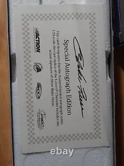 Blake Feese 2005 Monte Carlo #5 Lowe's Action 124 Diecast Auto Autograph 1/900