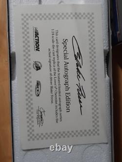 Blake Feese 2005 Monte Carlo #5 Lowe's Action 124 Diecast Auto Autograph 1/900