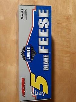 Blake Feese 2005 Monte Carlo #5 Lowe's Action 124 Diecast Auto Autograph 1/900
