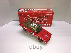 Bobby Allison Autographed Nascar Diecast #12 Coca Cola 1974 Malibu 1/24 Action