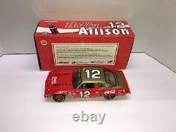 Bobby Allison Autographed Nascar Diecast #12 Coca Cola 1974 Malibu 1/24 Action