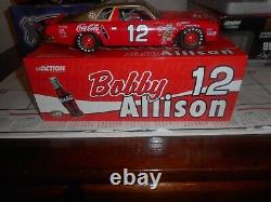 Bobby Allison Signed #12 Coca-cola 1974 Malibu Action 1/24 Cww Xxxrare Nice
