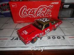 Bobby Allison Signed #12 Coca-cola 1974 Malibu Action 1/24 Cww Xxxrare Nice