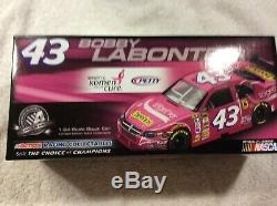 Bobby Labonte/richard Petty 2008 Dodge Cheerios/pink Sgk Autographed Diecast