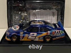 Brad Keselowski 2012 #2 Miller Lite Sprint Cup Champion Color Chrome Elite 1/24