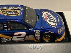 Brad Keselowski 2012 #2 Miller Lite Sprint Cup Champion Color Chrome Elite 1/24