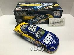 Brad Keselowski Autographed Diecast 2008 #88 Navy Blue Angels 1/24 Rare 1/288