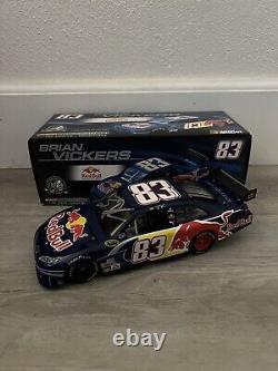 Brian Vickers SIGNED 2008 COT Red Bull #83 1/24 NASCAR Diecast Action Platinum