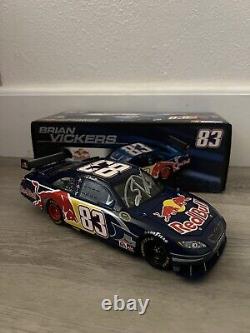 Brian Vickers SIGNED 2008 COT Red Bull #83 1/24 NASCAR Diecast Action Platinum