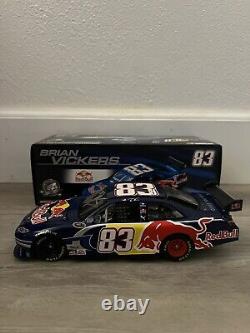 Brian Vickers SIGNED 2008 COT Red Bull #83 1/24 NASCAR Diecast Action Platinum