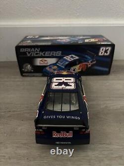Brian Vickers SIGNED 2008 COT Red Bull #83 1/24 NASCAR Diecast Action Platinum