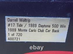 C9-6 Darrell Waltrip #17 Tide / Daytona 500 Win Autographed -1989 Monte Carlo