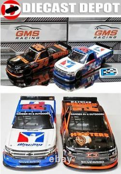 CHASE ELLIOTT 2020 2 TRUCK COMB0 DEAL- HOOTERS & IRACING CHARLOTTE WIN 1/24 acti