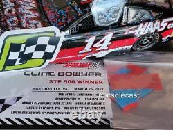 CONFETTI Elite 2018 Clint Bowyer #14 DEMO DAYS Martinsville Win 124 SHR 275 NIB