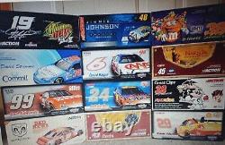 Case of 12 1/24 2005-2007 NASCAR Diecast Cars Made by Action NEW in boxes