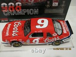 Chase & Bill Elliott 2014 #9 Napa & Coors Champion 2 Car Set Autograph 1/24