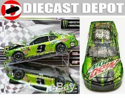 Chase Elliott 2018 Kansas Win Raced Version Mountain Dew 1/24 Action Diecast