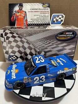 Chase Elliott #23 Allegiant 2017 Martinsville Win Raced Truck Win 1/24 Diecast