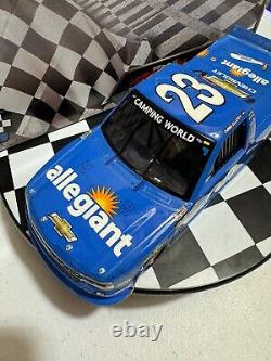Chase Elliott #23 Allegiant 2017 Martinsville Win Raced Truck Win 1/24 Diecast