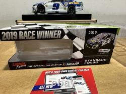 Chase Elliott #9 NAPA 2019 Charlotte Race Winner 124 Diecast Car NASCAR Cup Act
