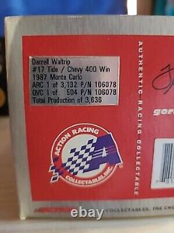 Chevy 400 Win 124 NASCAR Diecast With 164 Set Petty, Waltrip, Gordon, Johnson