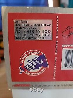 Chevy 400 Win 124 NASCAR Diecast With 164 Set Petty, Waltrip, Gordon, Johnson