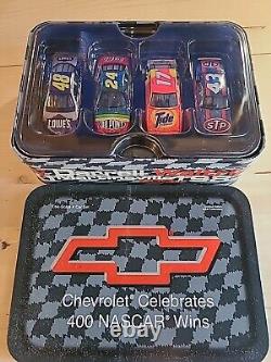 Chevy 400 Win 124 NASCAR Diecast With 164 Set Petty, Waltrip, Gordon, Johnson