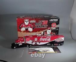 Coca-Cola Polar Bear Truck ProtoType Joe Gibbs Racing 2001 Hauler #18 #20 withCOA