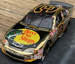 Custom Dale Earnhardt 1998 AllStar Race Bass Pro Gold Chrome Action 1/24 Diecast