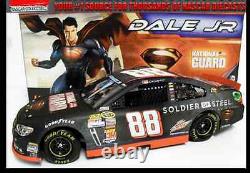 DALE EARNHARDT JR 2013 SUPERMAN SOLDIER OF STEEL NATIONAL GUARD 1/24 Action