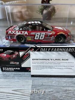 DALE EARNHARDT JR 2017 AXALTA LAST RIDE RACED VERSION 124 Scale Elite NIB SS