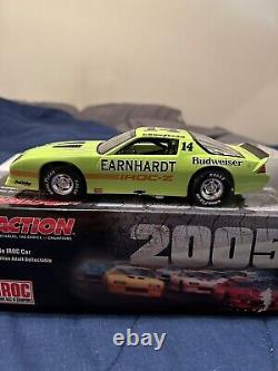 Dale Earnhardt 1988 IROC Lime Camaro Budweiser #14 124 Diecast & Bonus Car