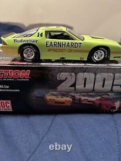 Dale Earnhardt 1988 IROC Lime Camaro Budweiser #14 124 Diecast & Bonus Car