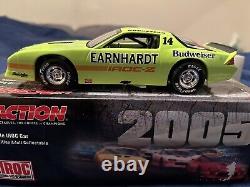 Dale Earnhardt 1988 IROC Lime Camaro Budweiser #14 124 Diecast & Bonus Car
