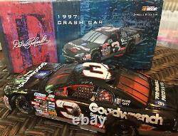 Dale Earnhardt Diecast #3 Goodwrench Crash Car 1997 Monte Carlo 1/24 Action