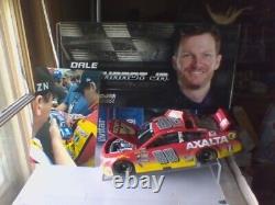 Dale Earnhardt Jr 1/24 2016 #88 AXALTA CHEVY SS Autographed by Jeff Gordon