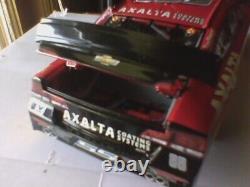 Dale Earnhardt Jr 1/24 2016 #88 AXALTA CHEVY SS Autographed by Jeff Gordon