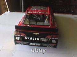 Dale Earnhardt Jr 1/24 2016 #88 AXALTA CHEVY SS Autographed by Jeff Gordon