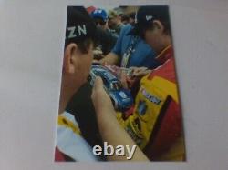 Dale Earnhardt Jr 1/24 2016 #88 AXALTA CHEVY SS Autographed by Jeff Gordon