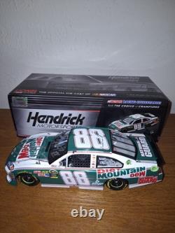 Dale Earnhardt Jr. 2011 Mountain Dew 1/24 Darrell Waltrip Dual Autographed