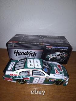 Dale Earnhardt Jr. 2011 Mountain Dew 1/24 Darrell Waltrip Dual Autographed